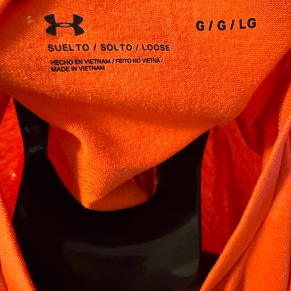 Under Armour Orange Graphic T-Shirt - Picture 3 of 4